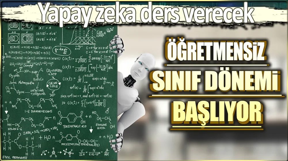 Öğretmensiz sınıf dönemi. Yapay zeka ders verecek