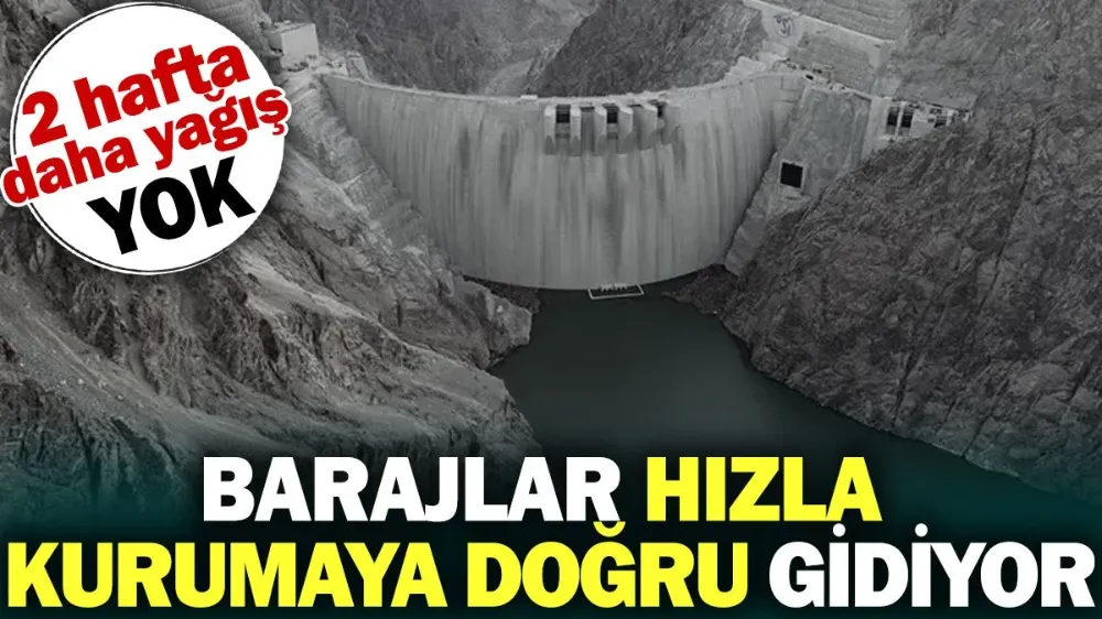 Megakent İstanbul’un barajları hızla kurumaya doğru gidiyor