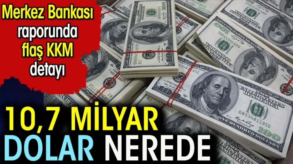 10,7 Milyar dolar nerede ?