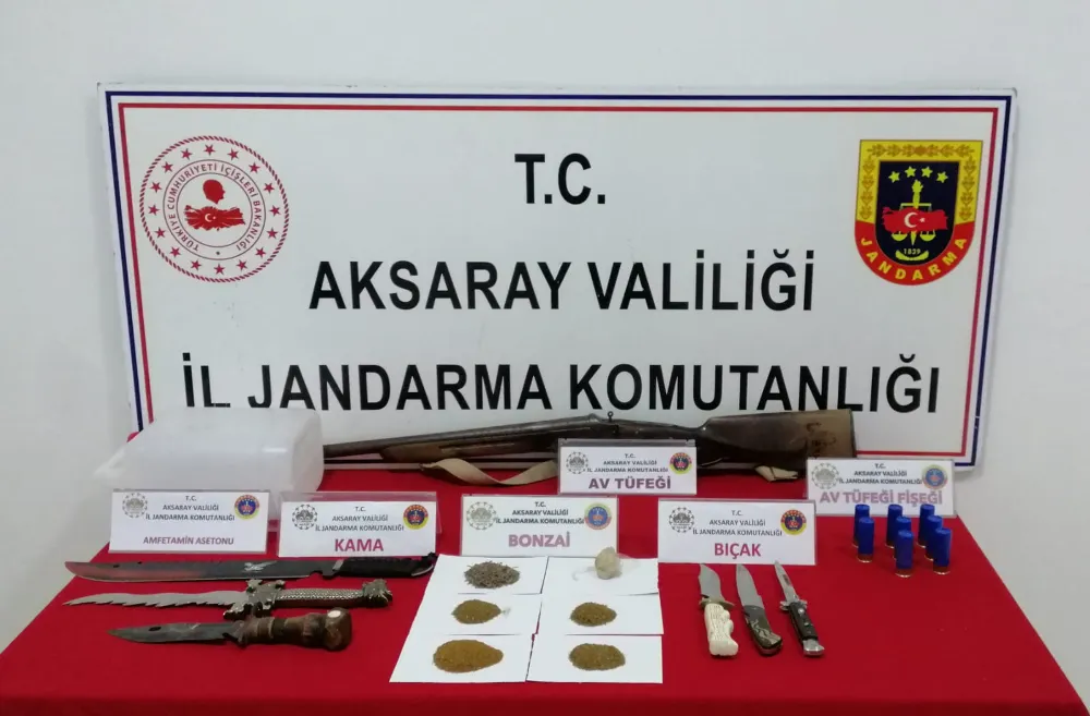 Aksaray İl Jandarma Uyuşturucuya Geçit Vermiyor