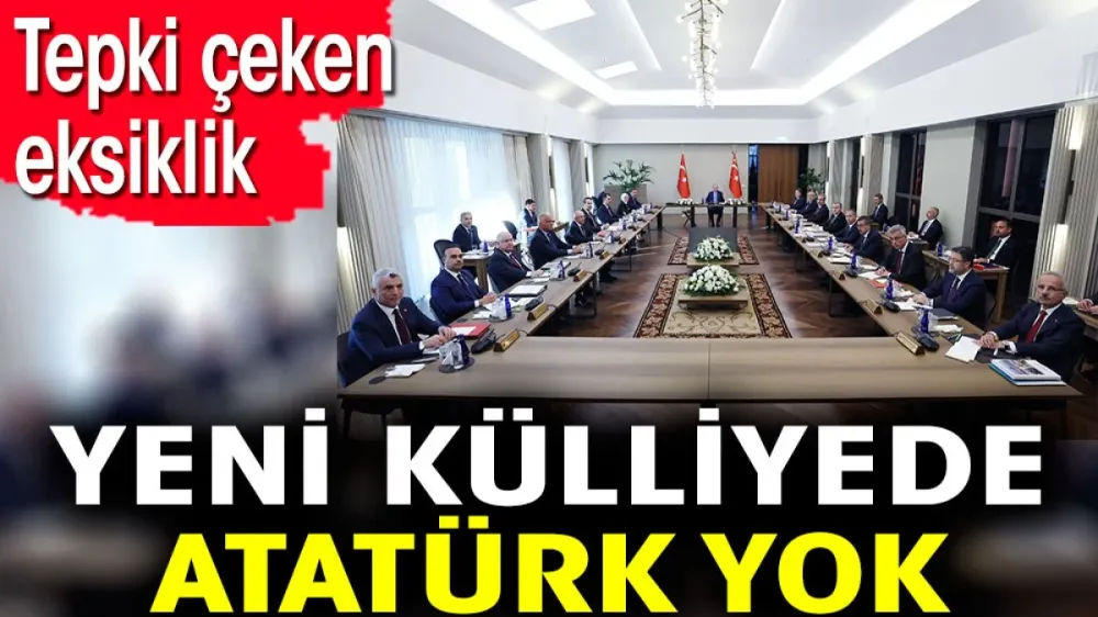 Yeni külliyede Atatürk yok !