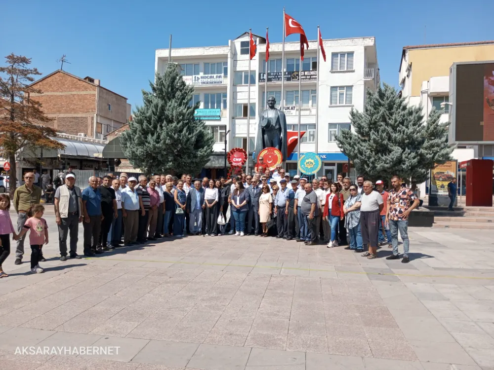 CHP Aksaray Teşkilatından 30 Ağustos Zafer Bayramı Coşkusu