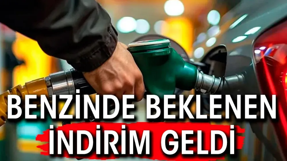 Benzinde beklenin indirim geldi