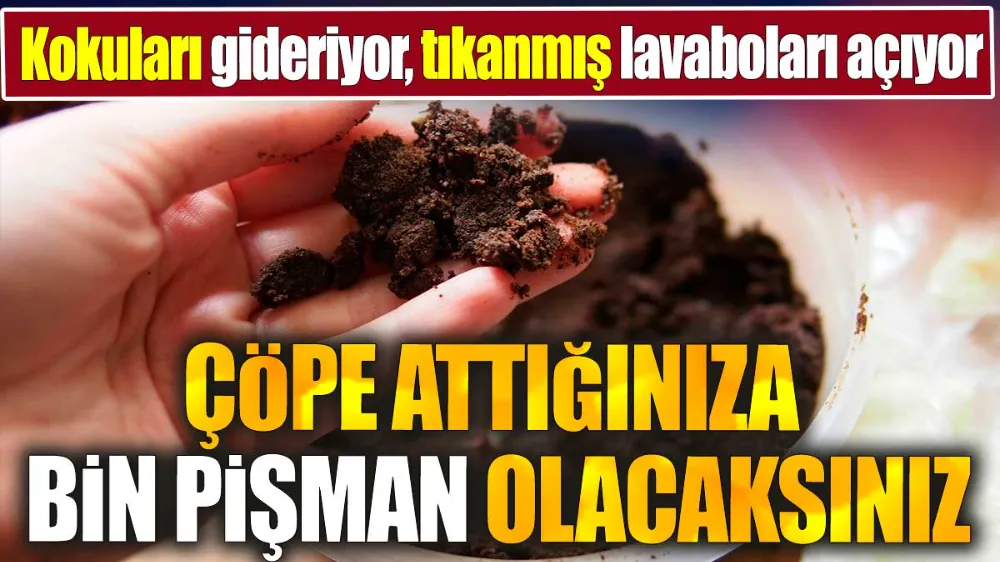 Çöpe attığınıza bin pişman olacaksınız !