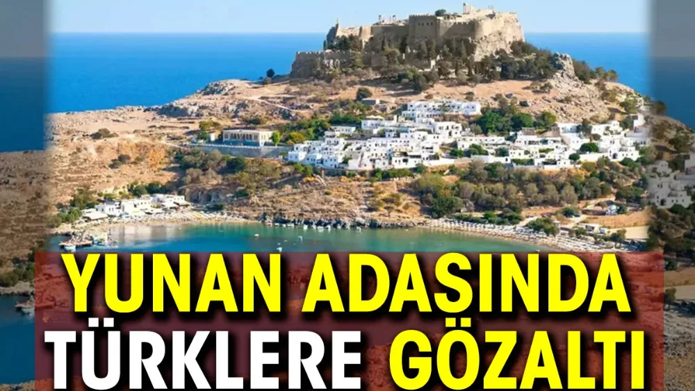 Yunan adasında Türklere gözaltı