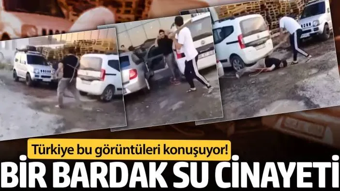 Bir bardak su cinayeti !