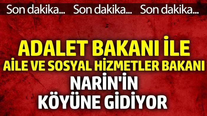 İki Bakan Narin