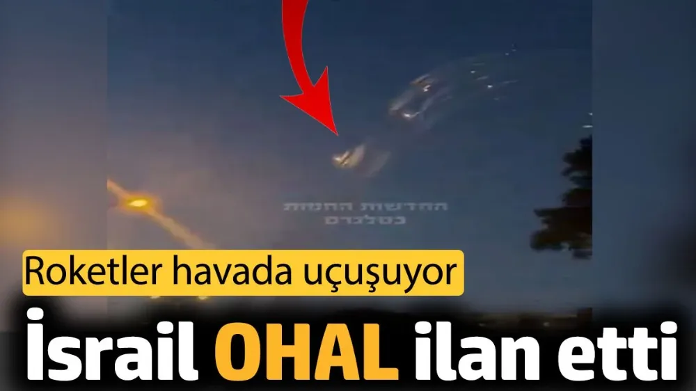 İsrail OHAL ilan etti