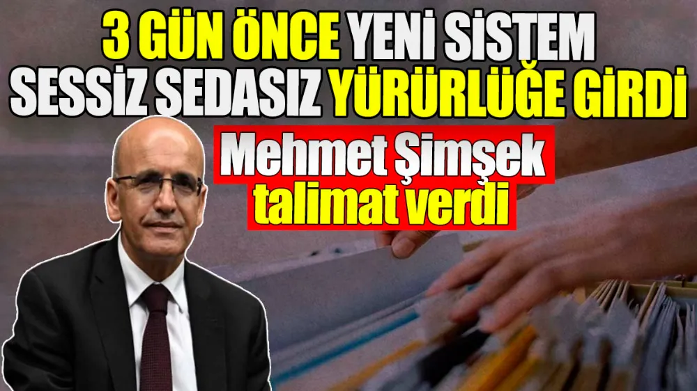 3 gün önce yeni sistem sessiz sedasız yürürlüğe girdi