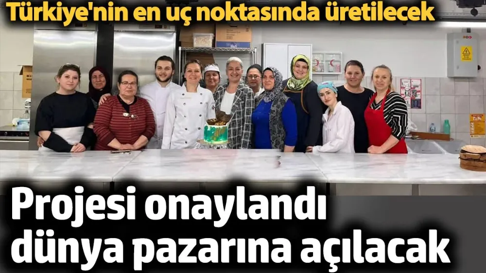 Projesi onaylandı dünya pazarına açılacak. 