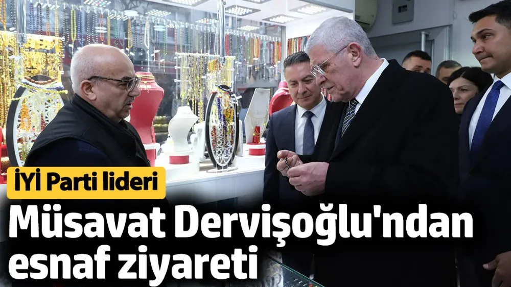 İYİ Parti lideri Müsavat Dervişoğlu, Kırıkkale