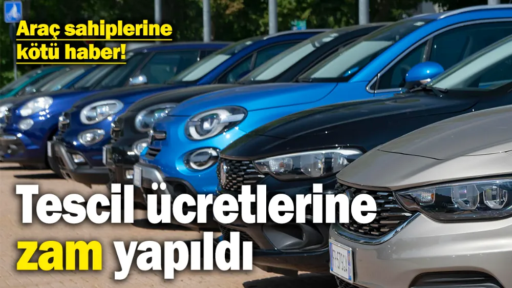 Tescil ücretlerine zam yapıldı: İşte yeni fiyatlar…