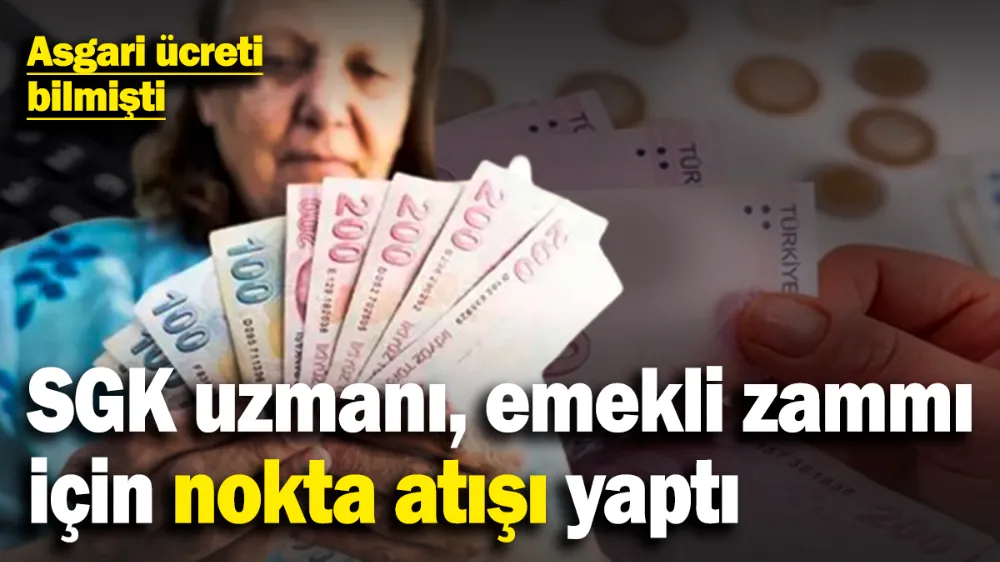 Asgari ücreti bilmişti! Emekli zammı için nokta atışı yaptı