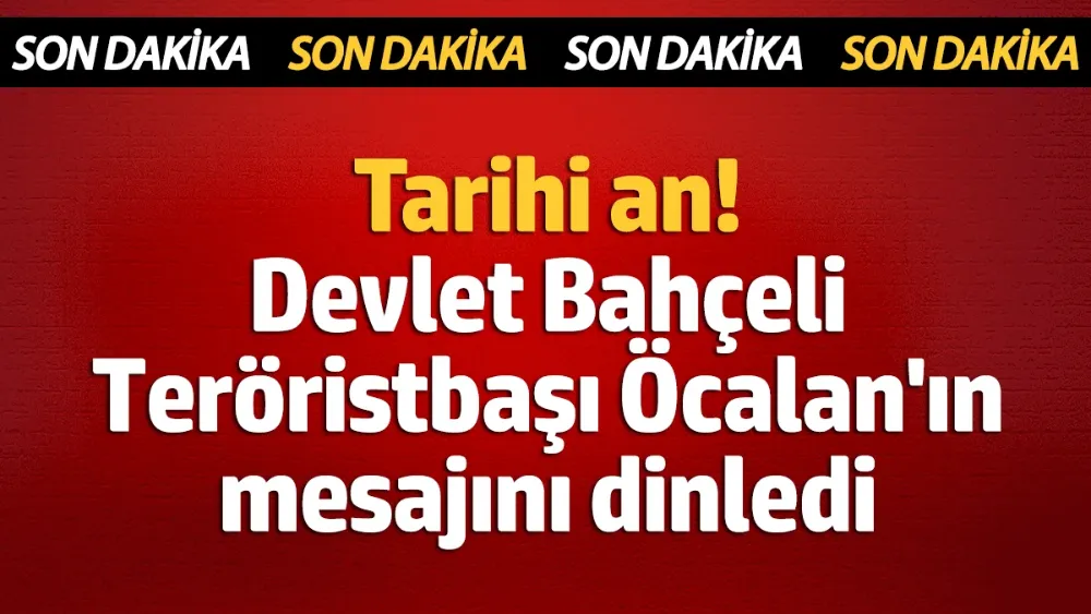 DEM Parti heyetinin Bahçeli ile görüşmesi başladı