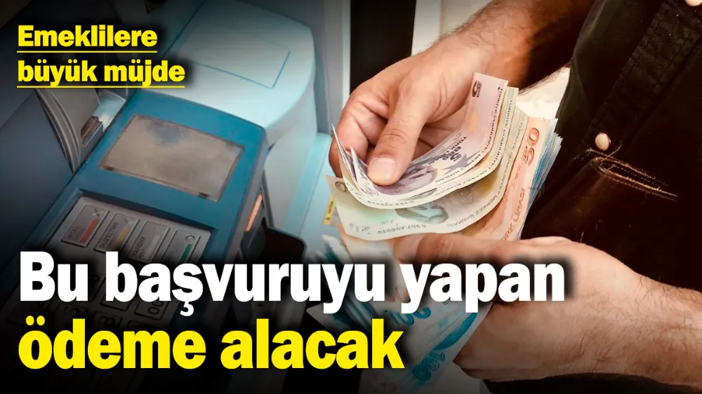 Bu başvuruyu yapan ödeme alacak