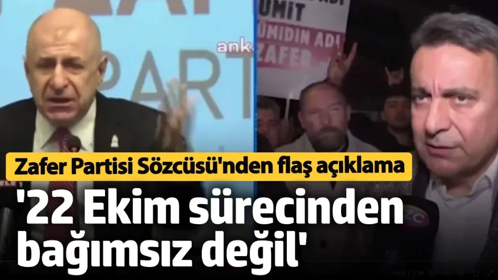 Zafer Partisi Sözcüsü Karamahmutoğlu