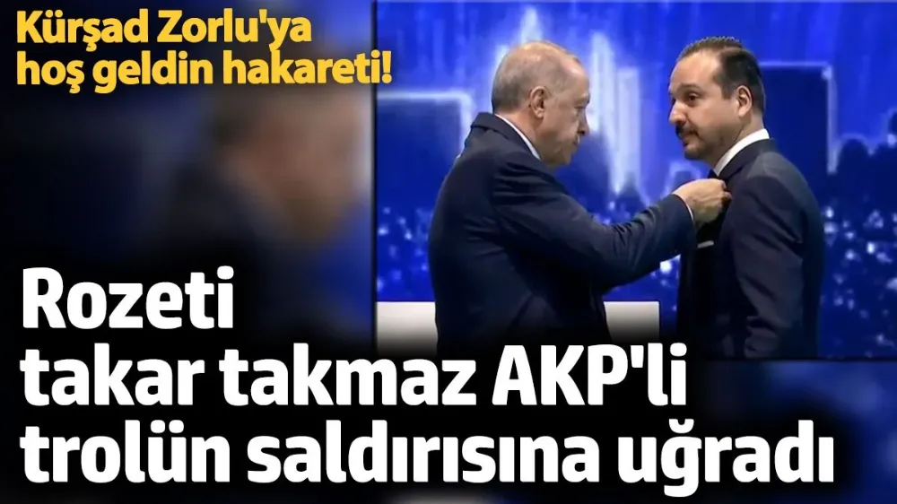 Rozeti takar takmaz AKP