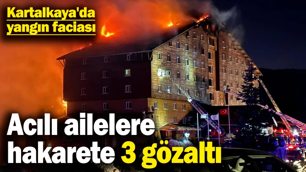 Acılı ailelere hakarete 3 gözaltı