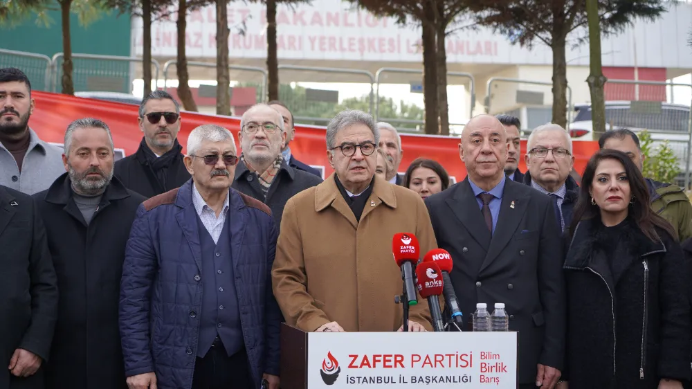 ZP Silivri Cezaevi önünde basın açıklaması yaptı