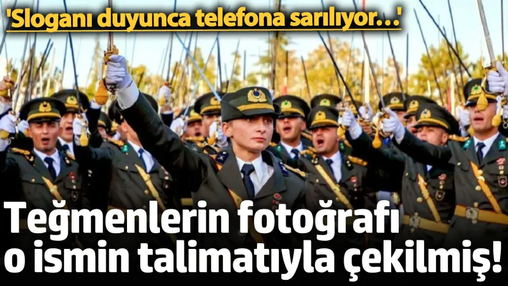 Teğmenlerin fotoğrafı o ismin talimatıyla çekilmiş! 