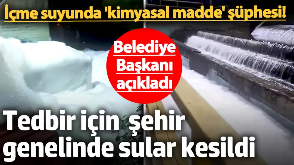 İçme suyunda 