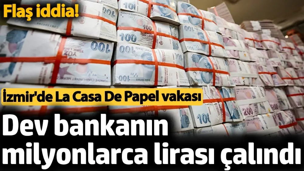 İzmir’de La Casa De Papel vakası