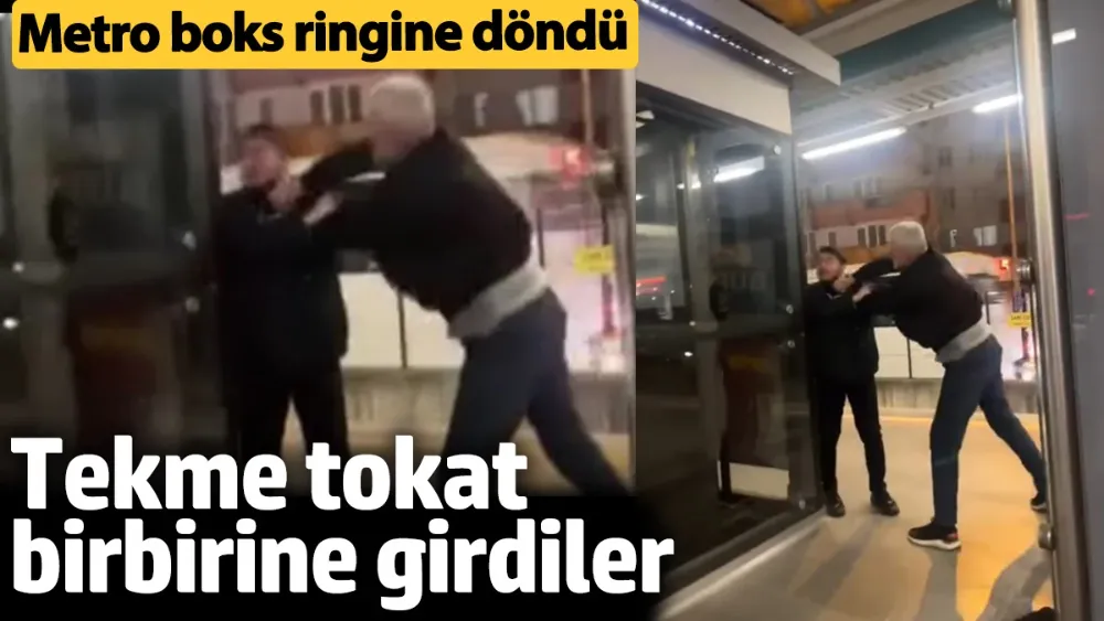 Metro boks ringine döndü