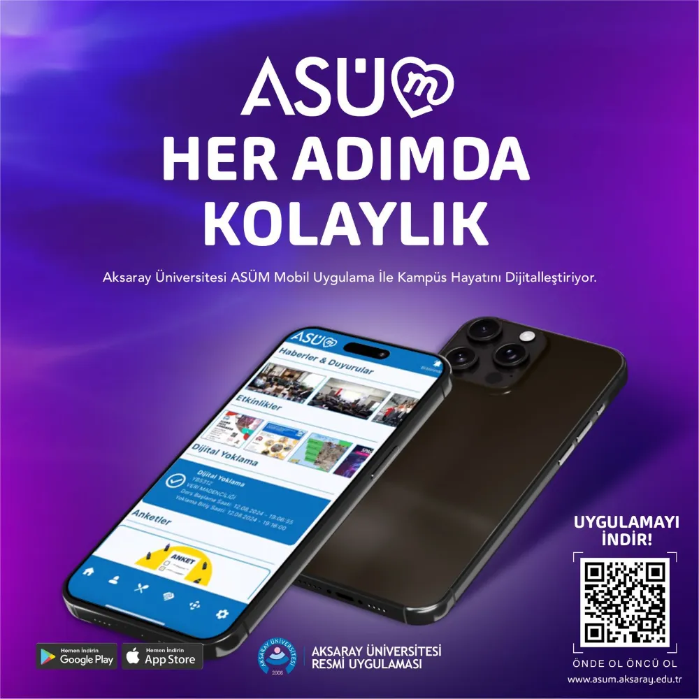 ASÜM Mobil Uygulama ile Kampüs Hayatını Dijitalleştiriyor