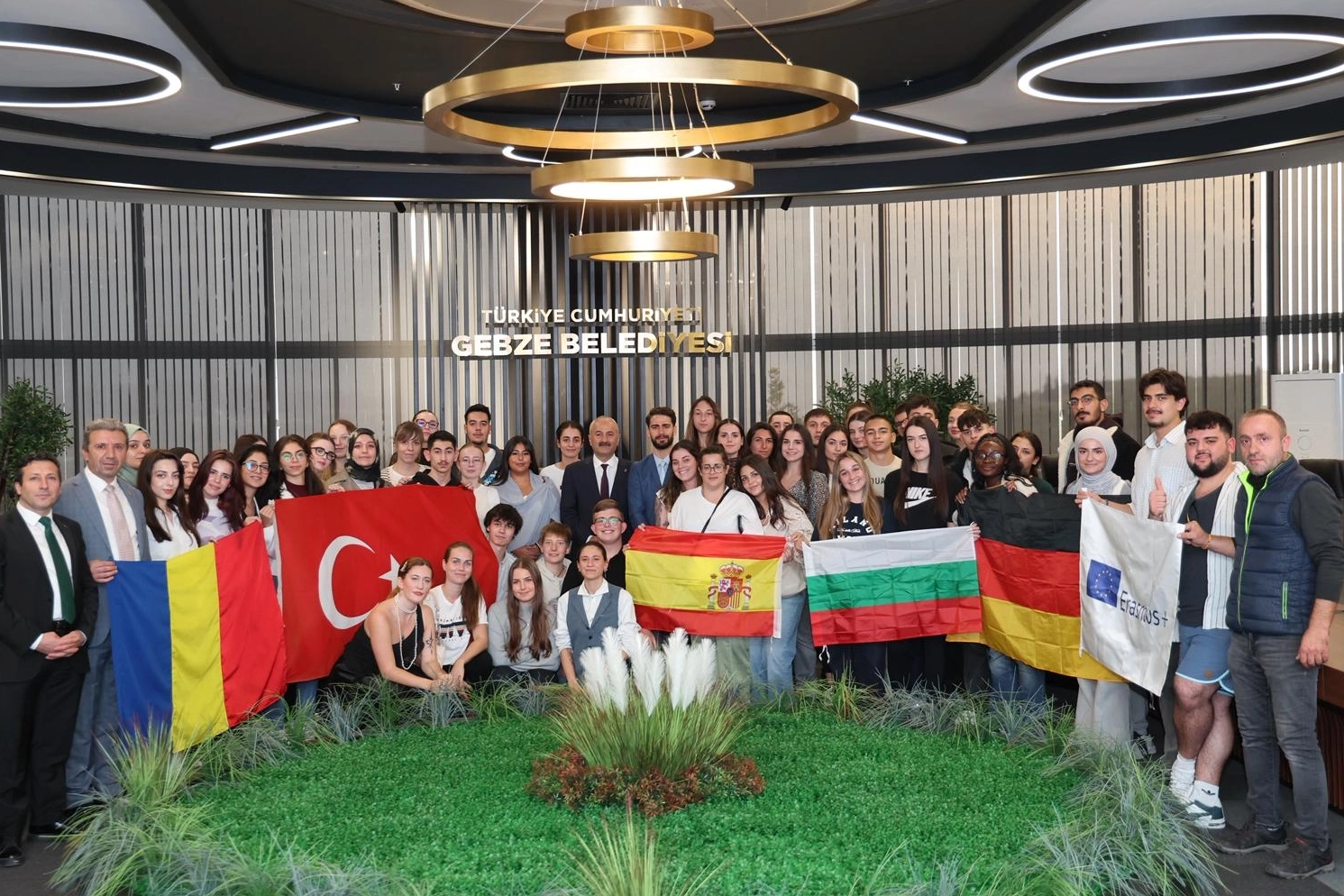 Erasmus öğrencileriyle Gebze