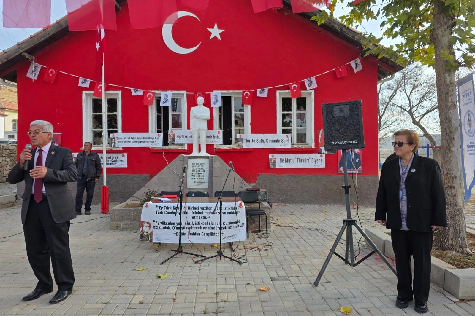 Atatürk’ün Atayurdu Taşkale’de anlamlı 10 Kasım