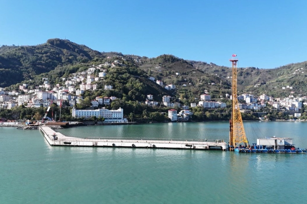 Ordu Altınordu rıhtımı uzatılıyor