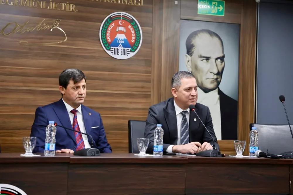 TBB Başkanı Sağkan’dan Aksaray Barosu’na Ziyaret