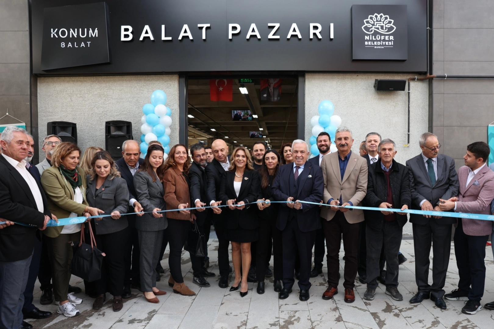 Nilüfer’in modern pazar alanı Balat’ta hizmete açıldı