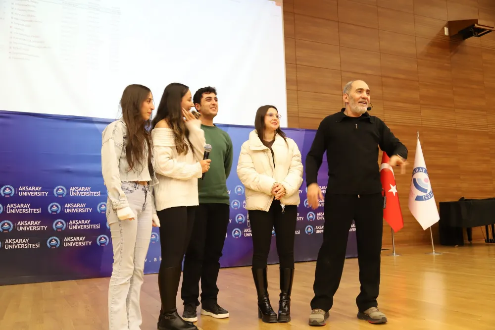 Aksaray Üniversitesi’nde insan ve değerler konuşuldu