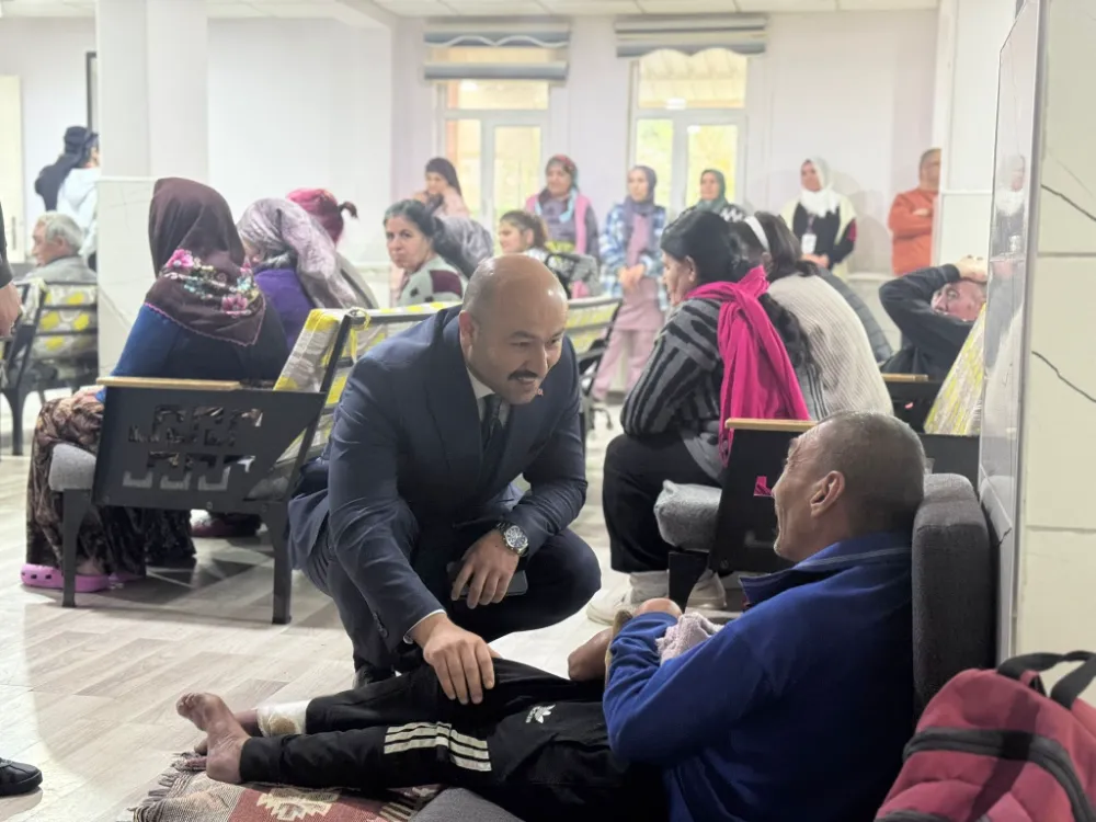 Kaymakam Süleyman Arat, Ilısu Şehit Önder Güzel Bakım Evi’nde Gönüllere Dokundu
