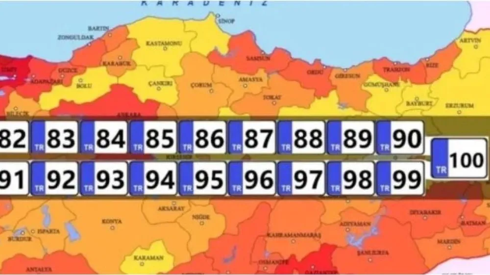 Haritalara eklendi: İl olmaya hazırlanan 5 ilçe ve plakası