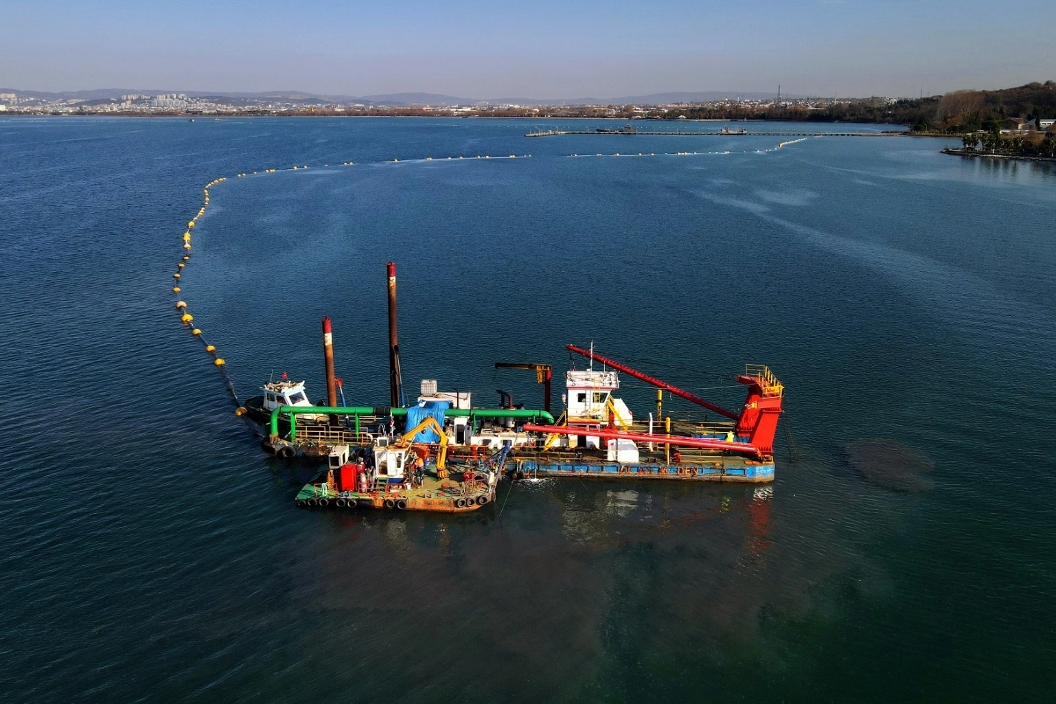 İzmit Körfezi temizlik projesi Türkiye