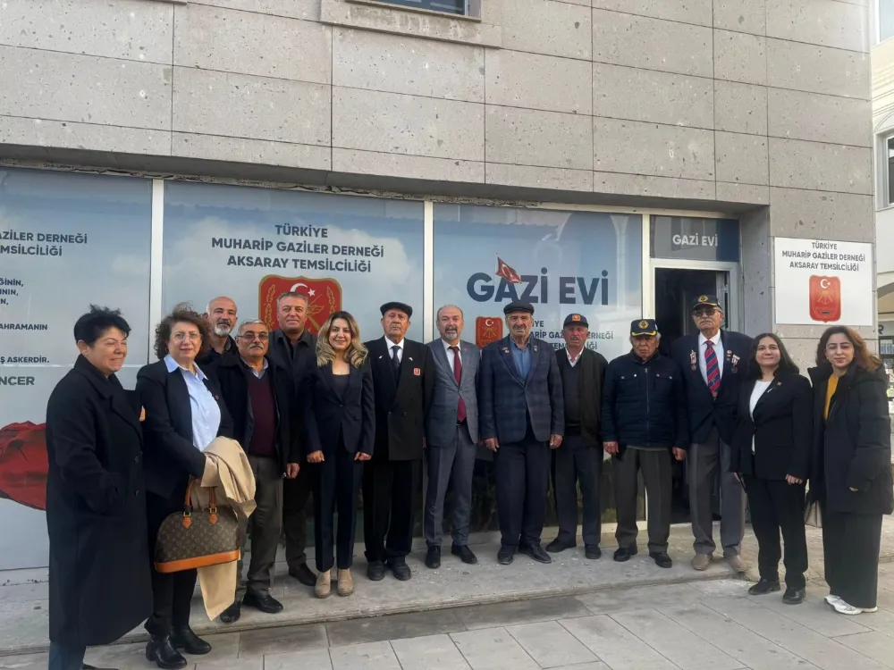 CHP Aksaray Teşkilatı Sahadan Çekilmiyor: Gazilerden Engelli Derneklerine Yoğun Ziyaret Trafiği