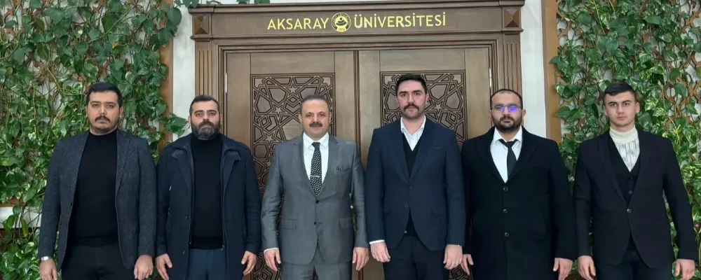 Aksaray Ülkü Ocakları’ndan ASÜ Rektörü Arıbaş’a Ziyaret