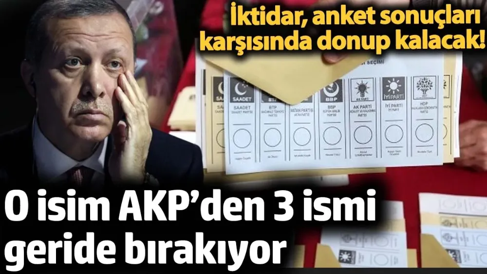 Anket sonuçları karşısında iktidar donup kalacak! 