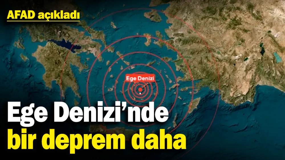 Ege Denizi Santorini yakınlarında bir deprem daha! 