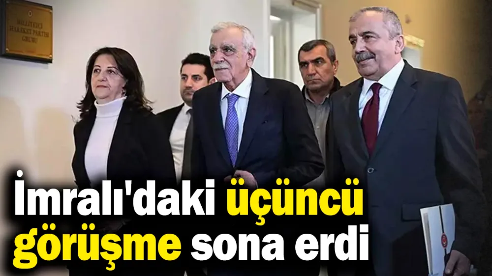 Son Dakika... DEM Parti heyetinin İmralı