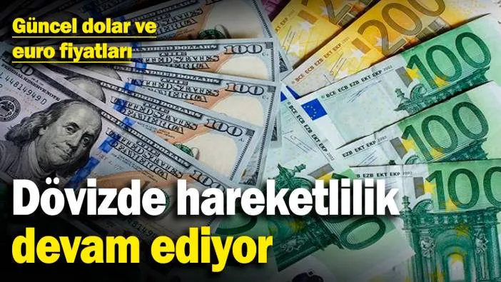 Dövizde hareketlilik devam ediyor! 