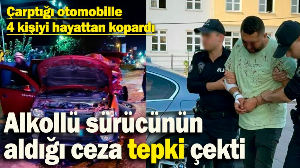 Alkollü sürücü 4 kişilik bir aileyi yok etti! 