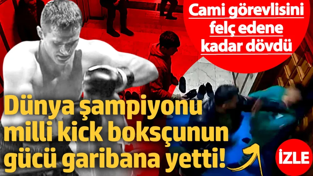 Dünya şampiyonu milli kick boksçunun gücü garibana yetti! 