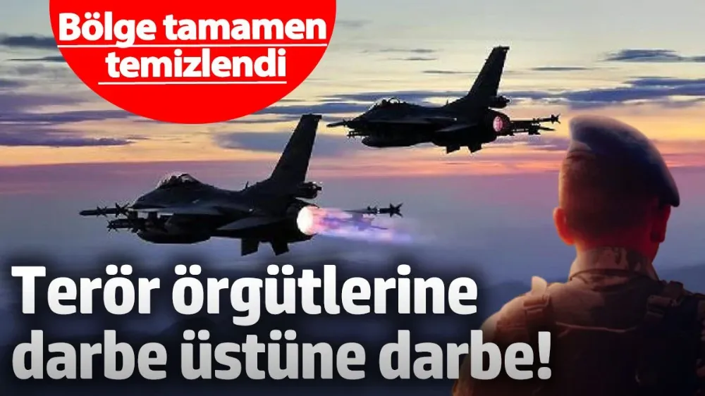 Terör örgütlerine darbe üstüne darbe!