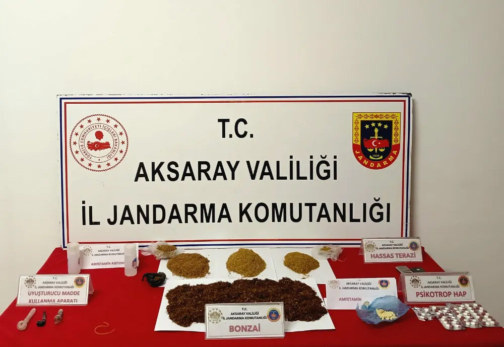 Aksaray’da Zehir Tacirine Darbe! 