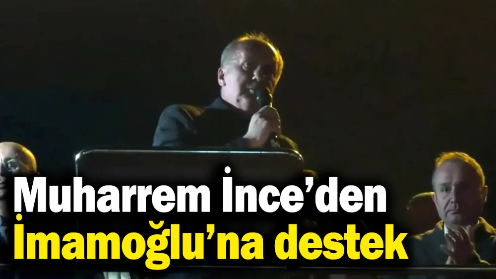 İnce: Gizli tanıkla Ekrem İmamoğlu