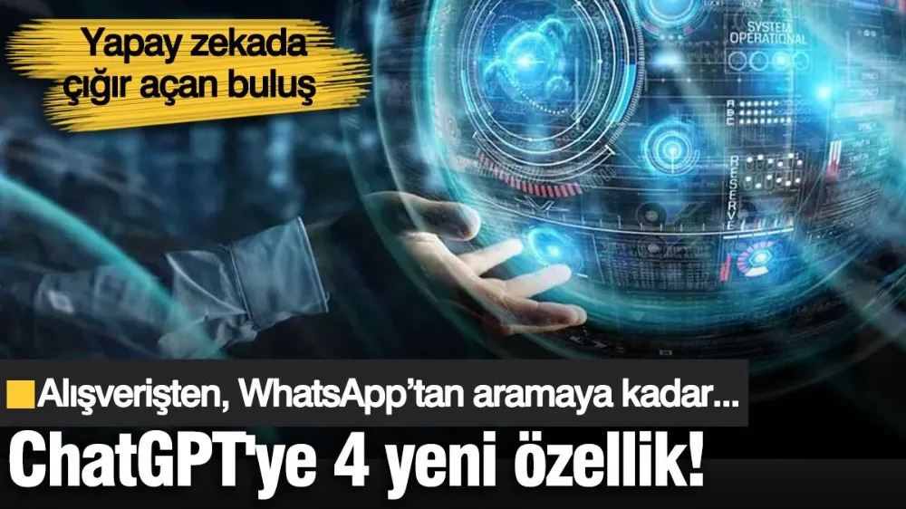 Yapay zekada çığır açan buluş! ChatGPT