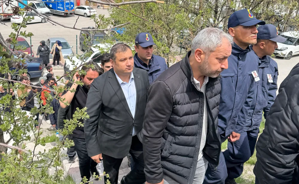 Yalçın Çelik, J.Asb.Üçvş. Kadir Açar’ı Son Yolculuğunda Yalnız Bırakmadı